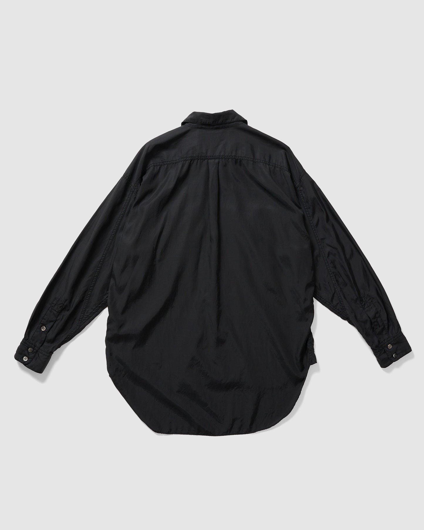PARACHUTE LONG TAIL SHIRT BLACK