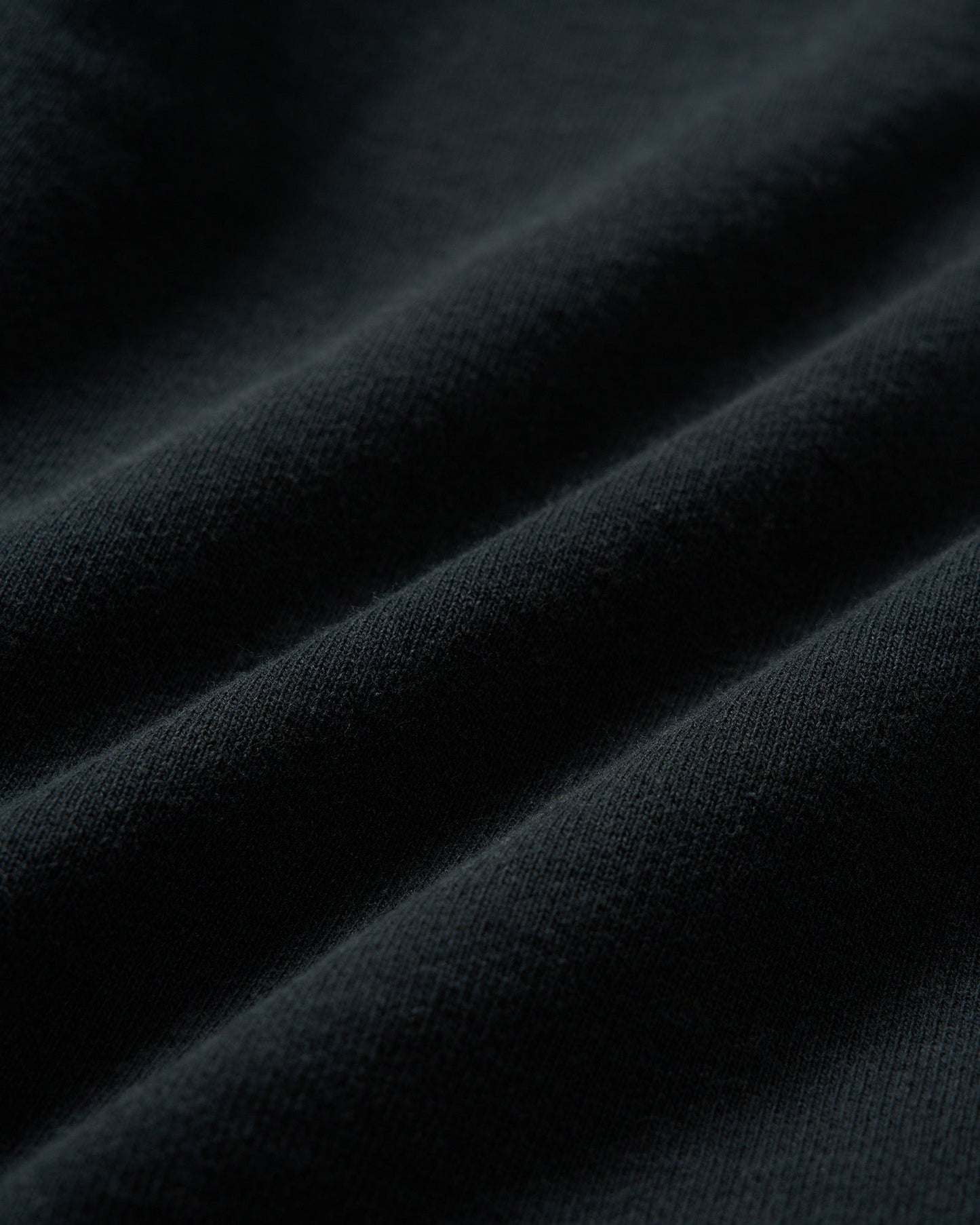 ORGANIC SLOGAN PULLOVER BLACK