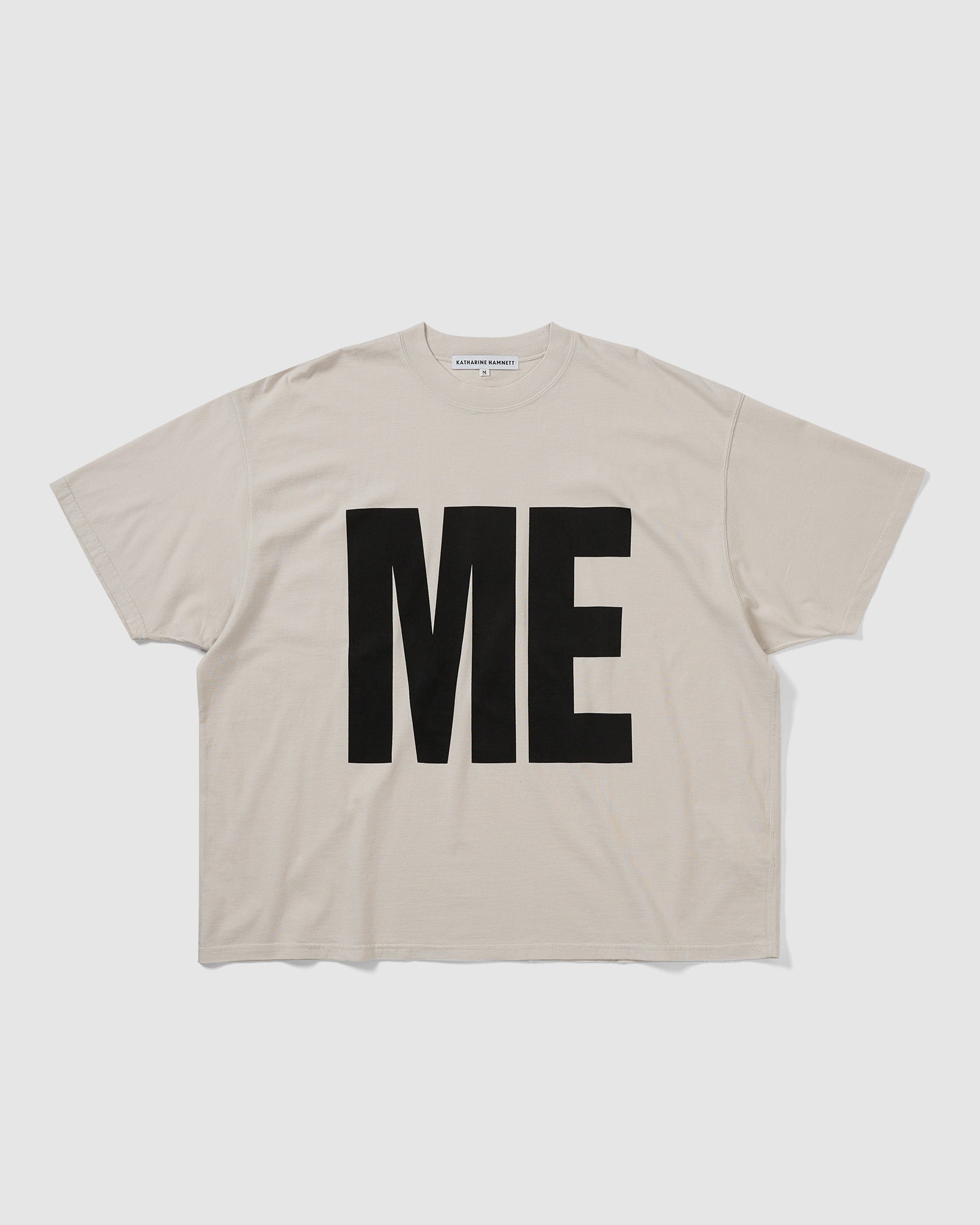 Organic Slogan Tee ＜me＞ Katharine Hamnett 2337