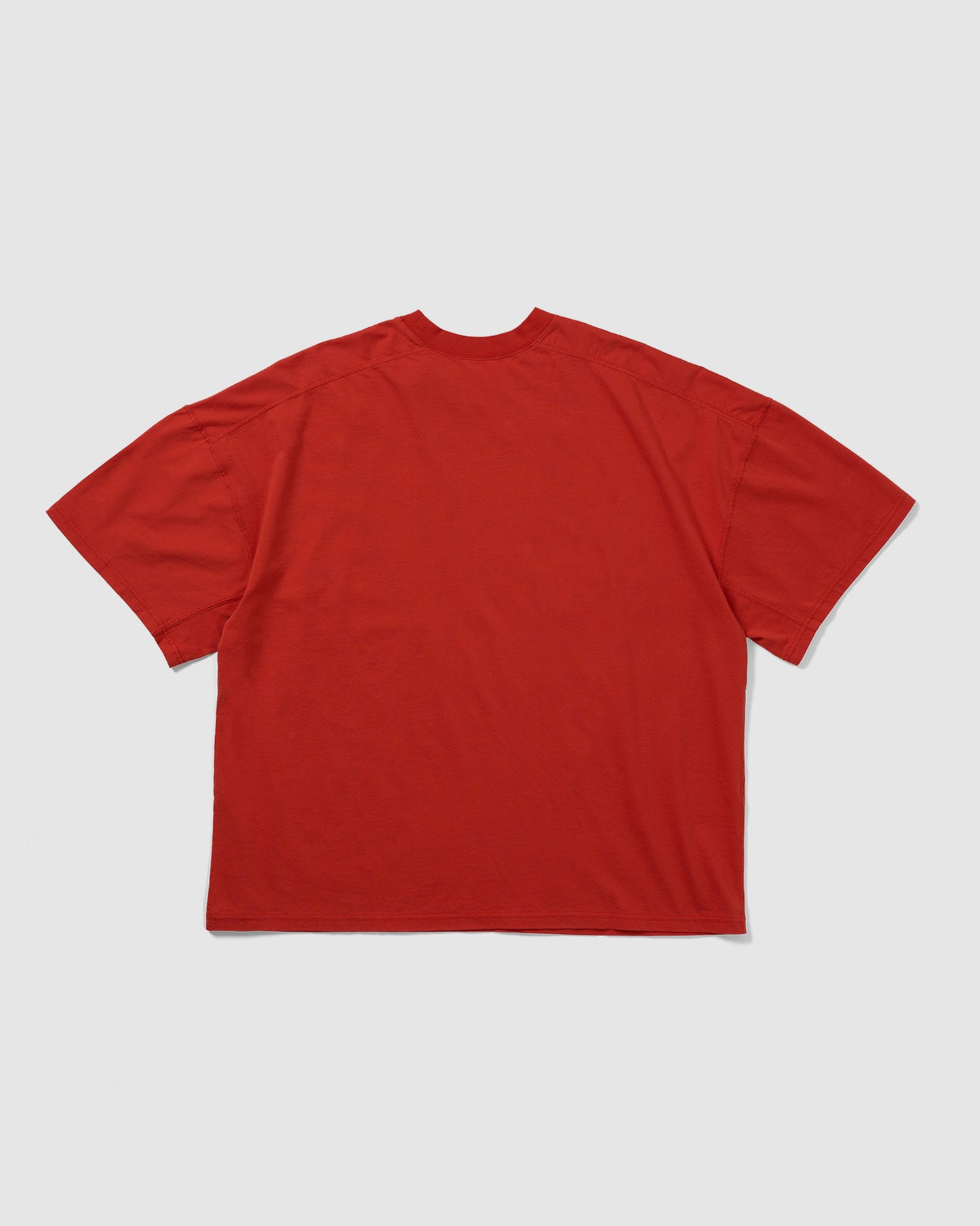 OVERSIZED LOGO TEE RED