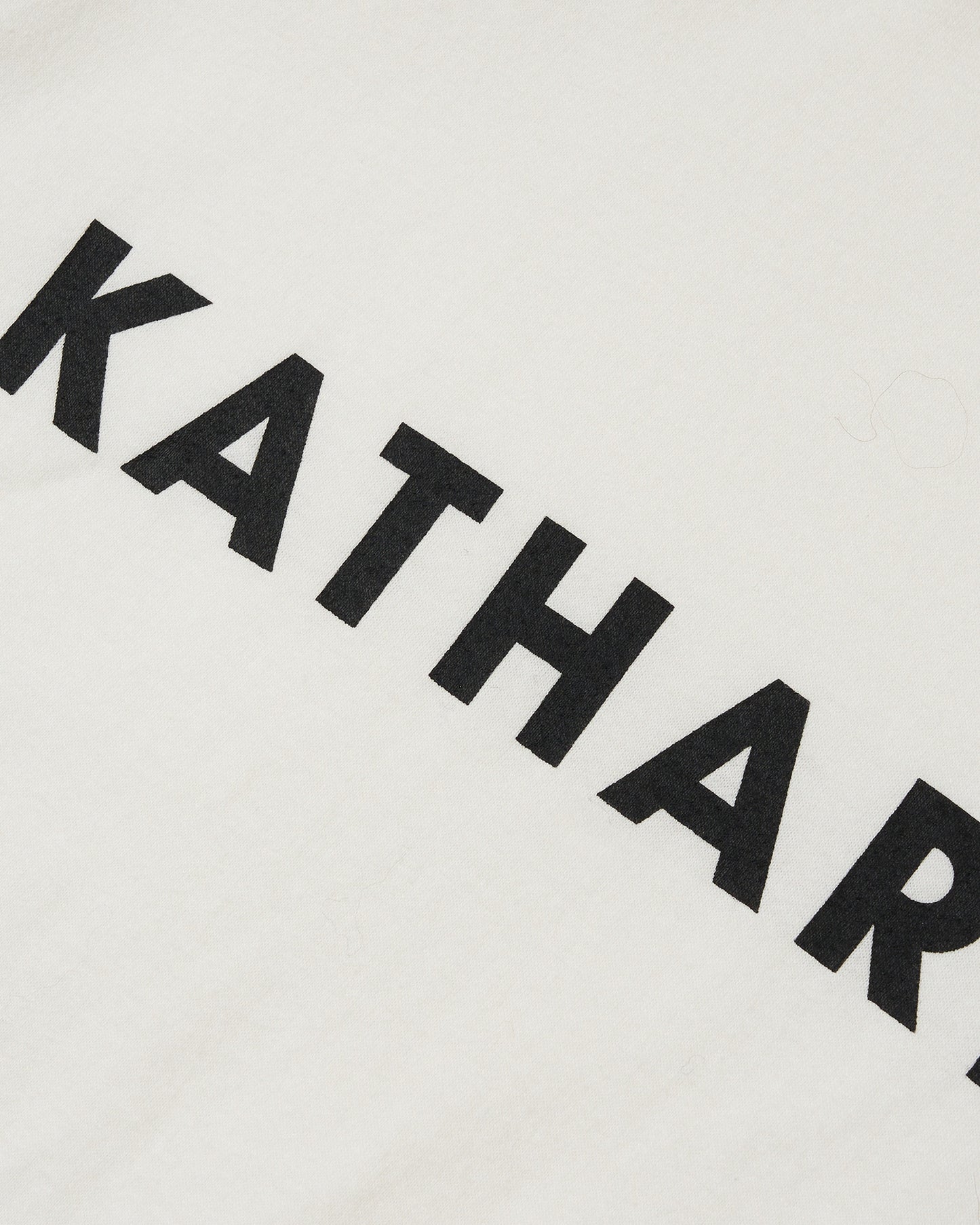 OVERSIZED LOGO TEE WHITE