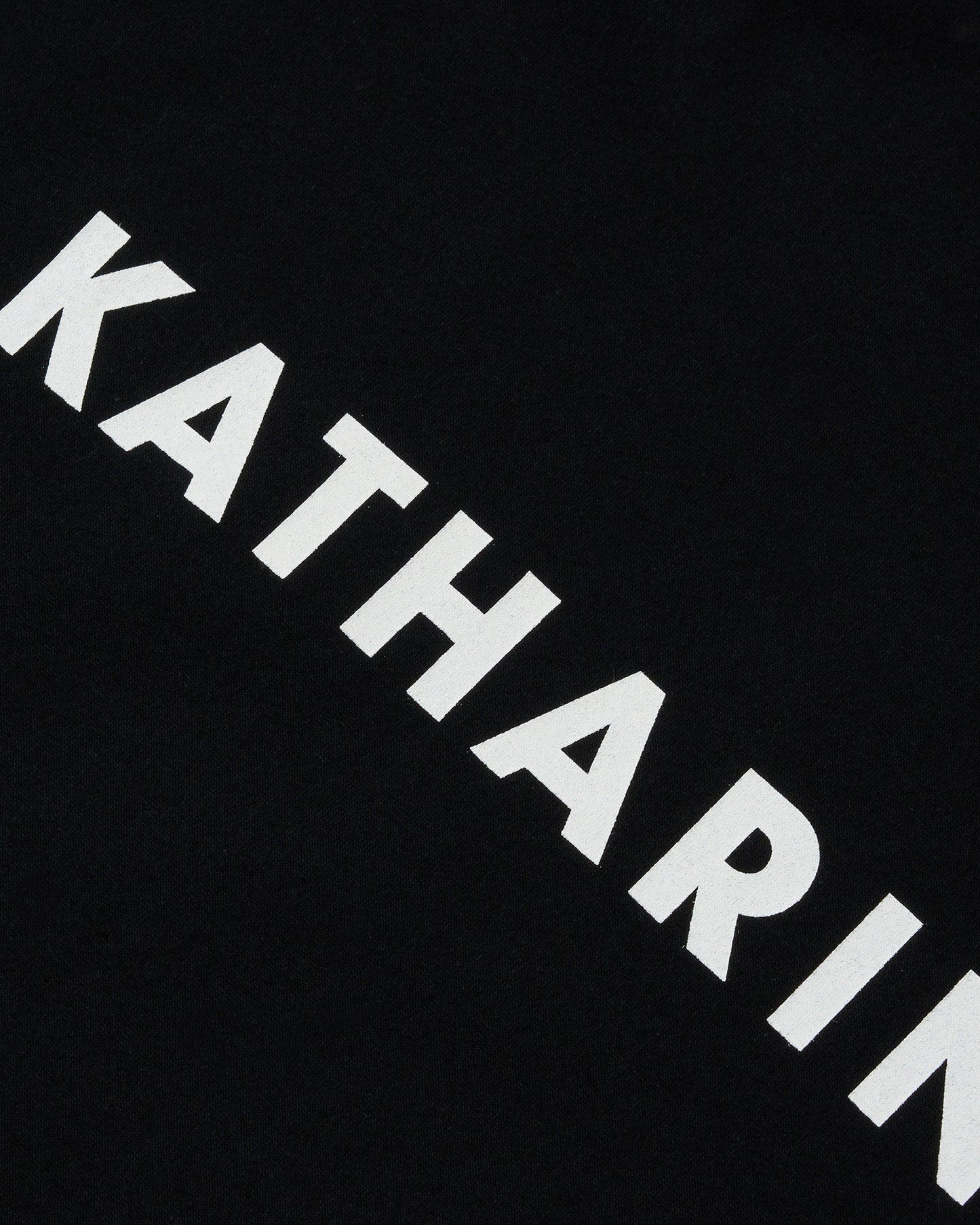 OVERSIZED LOGO TEE BLACK