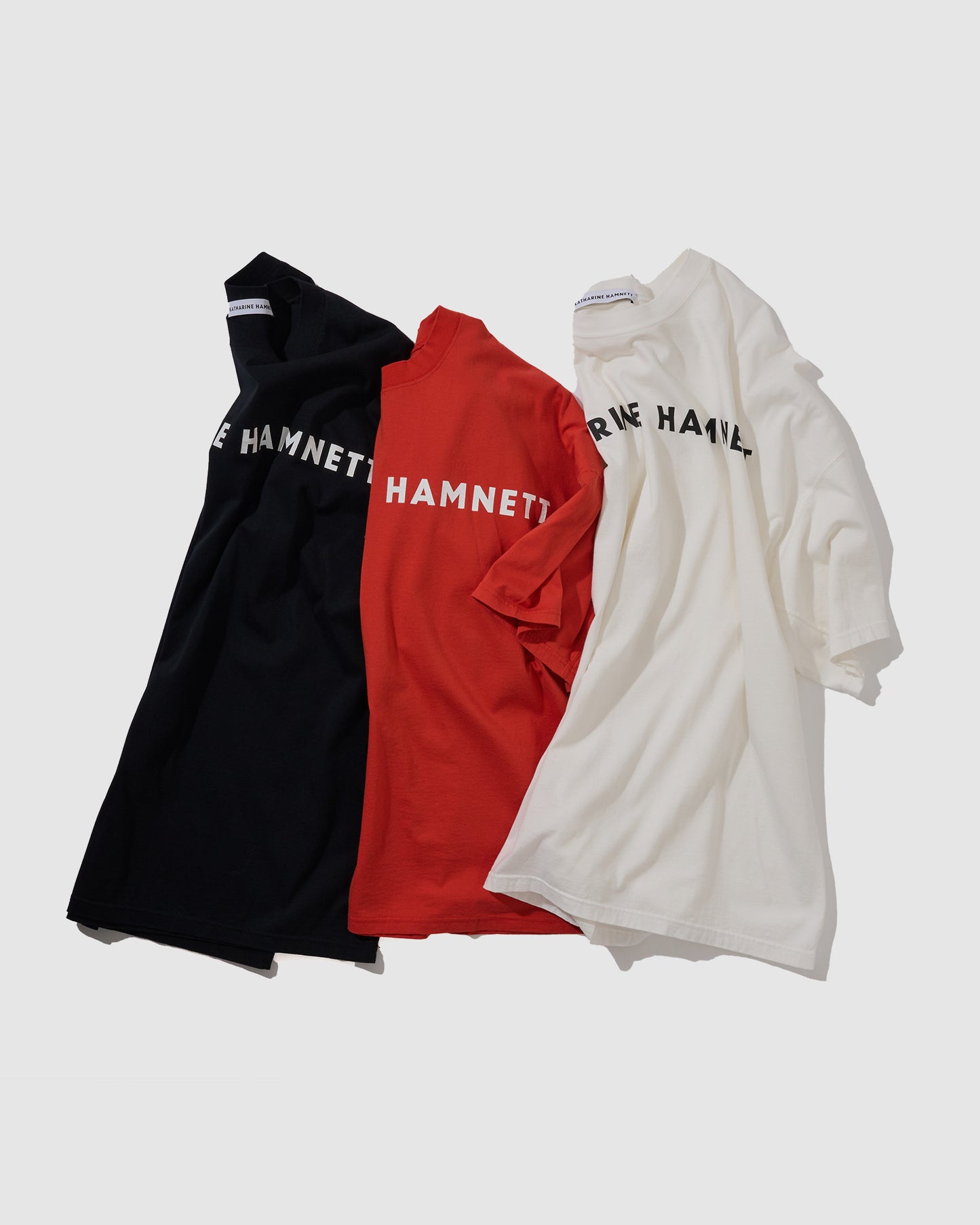 OVERSIZED LOGO TEE RED