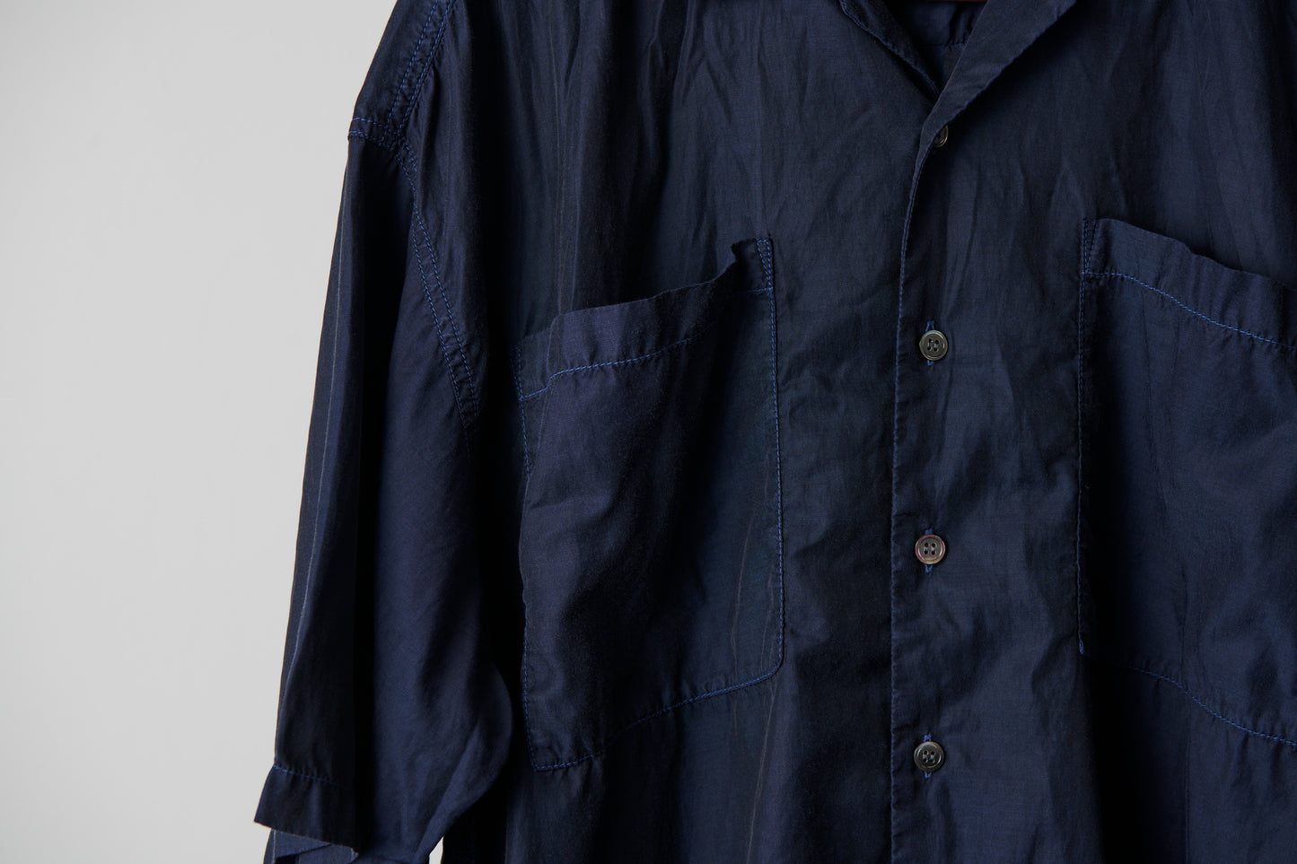 LONGTAIL HARF SLEAVED SHIRT