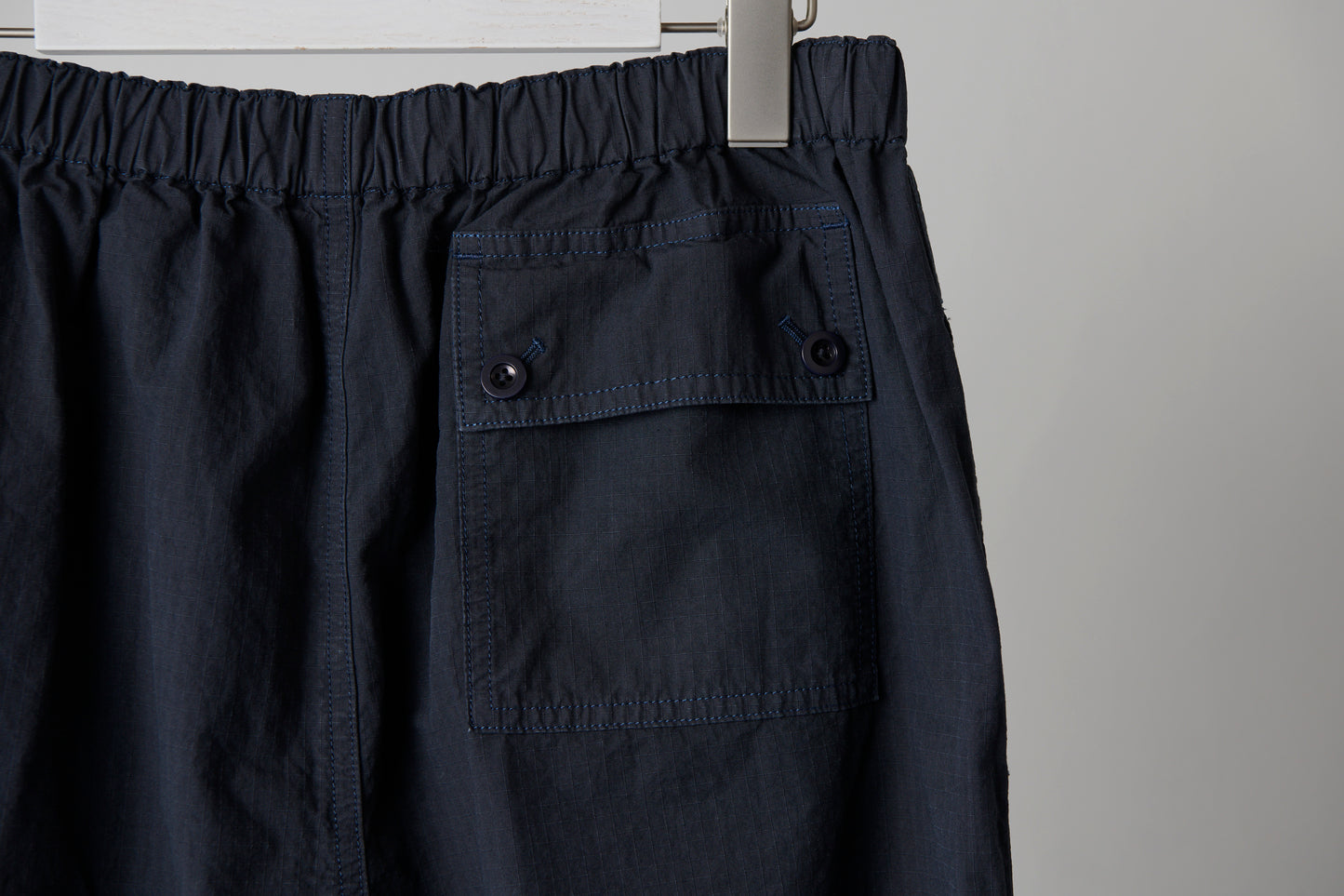 GARMENT DYED RIB PANTS