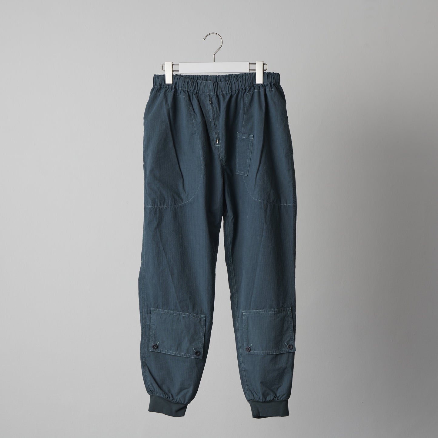 GARMENT DYED RIB PANTS